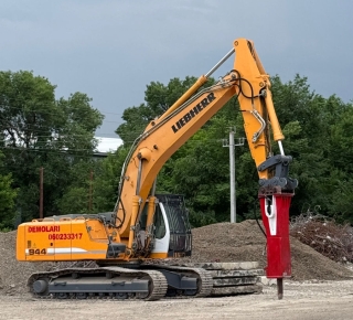 Снос демонтаж - demolari concasari servicii excavator